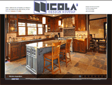 Tablet Screenshot of nicoladesignstudio.com